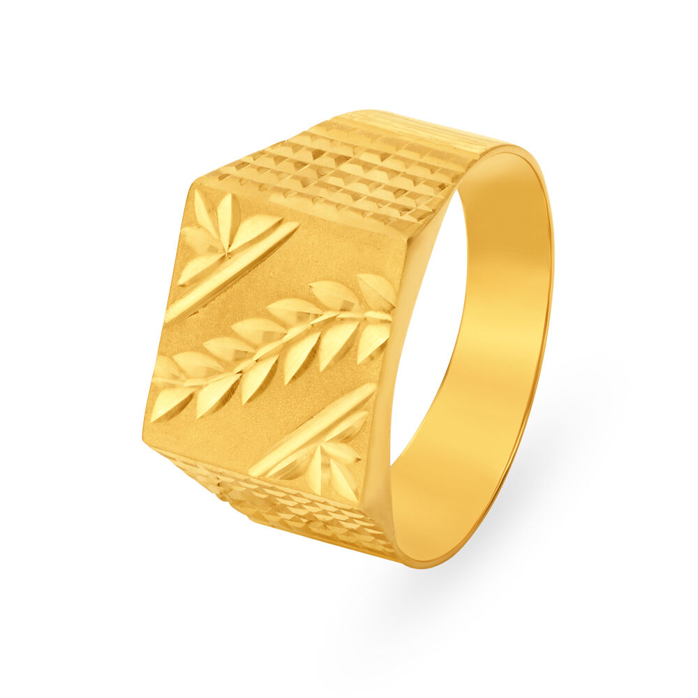 Tanishq men ring deals design