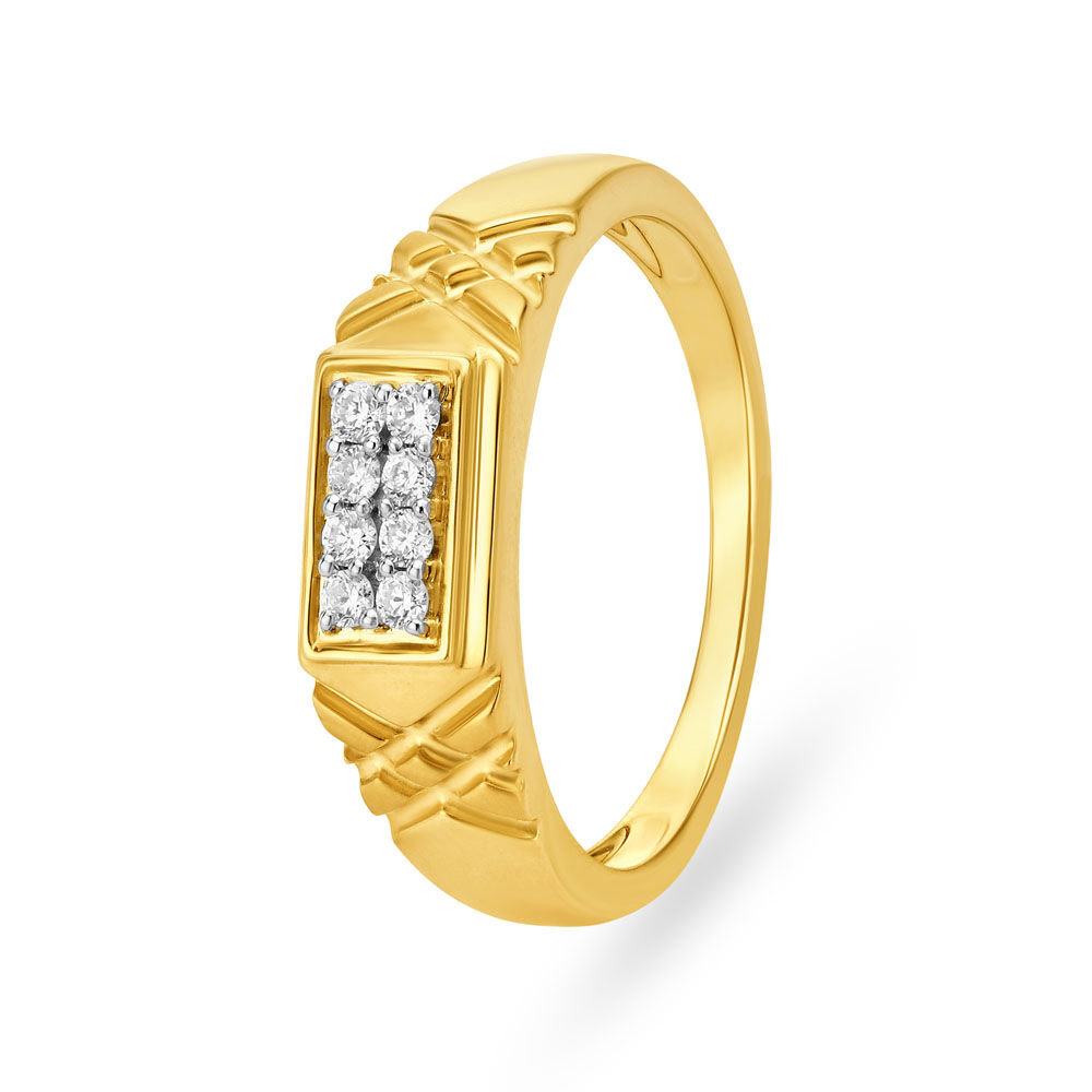 18 karat gold deals ring