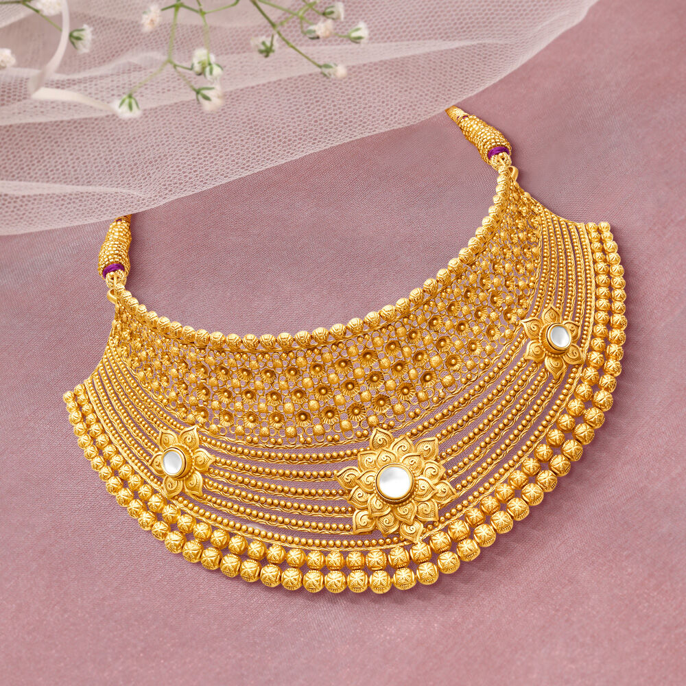 Choker gold deals design