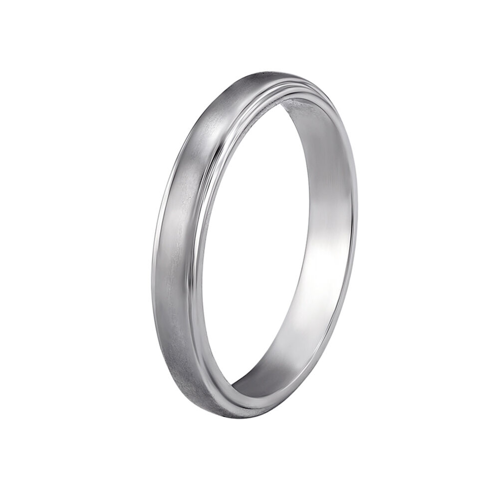 Buy Minimalist 18 Karat White Gold And Diamond Finger Ring at Best Price |  Tanishq UAE