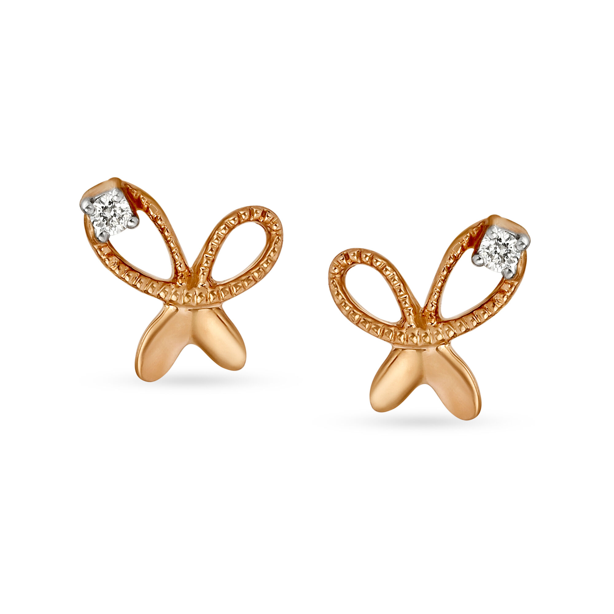 Tanishq Kusuma Ruby Stud Earrings Price Starting From Rs 33,049. Find  Verified Sellers in Sangli - JdMart