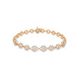 Elegant Eight-pointed Star Bracelet,,hi-res image number null