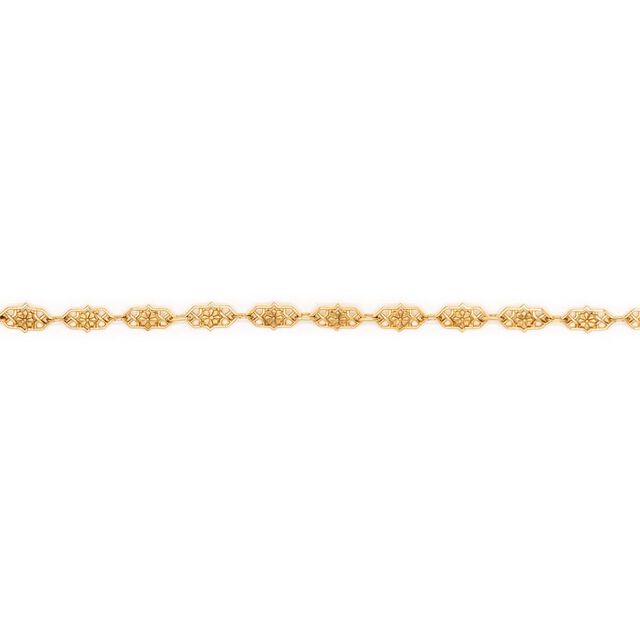 8-Pointed Star 18K Yellow gold Bracelet,,hi-res image number null