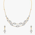Starry Delight Diamond Necklace Set,,hi-res image number null
