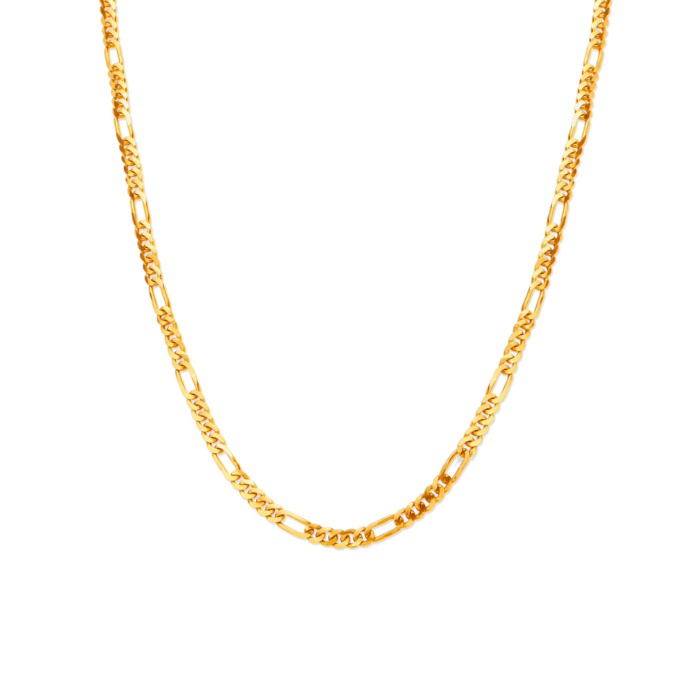 Mens gold chain with shop pendant