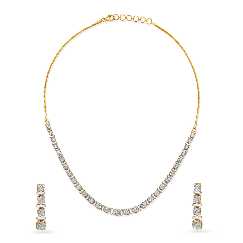 Diamond necklace outlet from tanishq