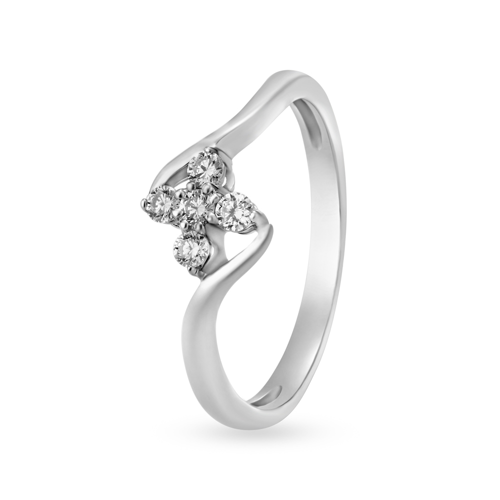 Diamond and platinum deals ring