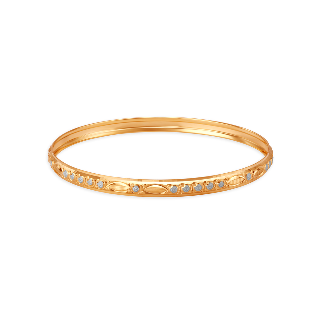 Buy Tanishq Gold Bangle At Best Price | Tanishq UAE