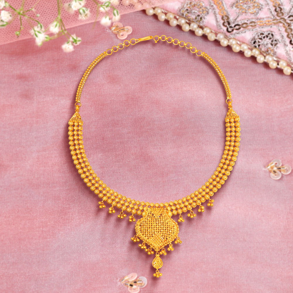 Maharashtrian gold deals necklace designs