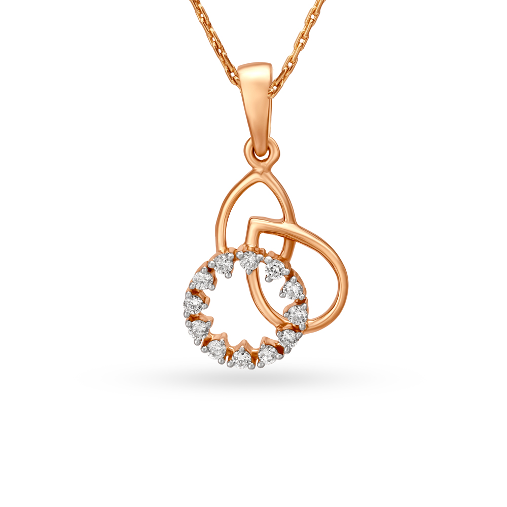 Tanishq rose gold deals chain