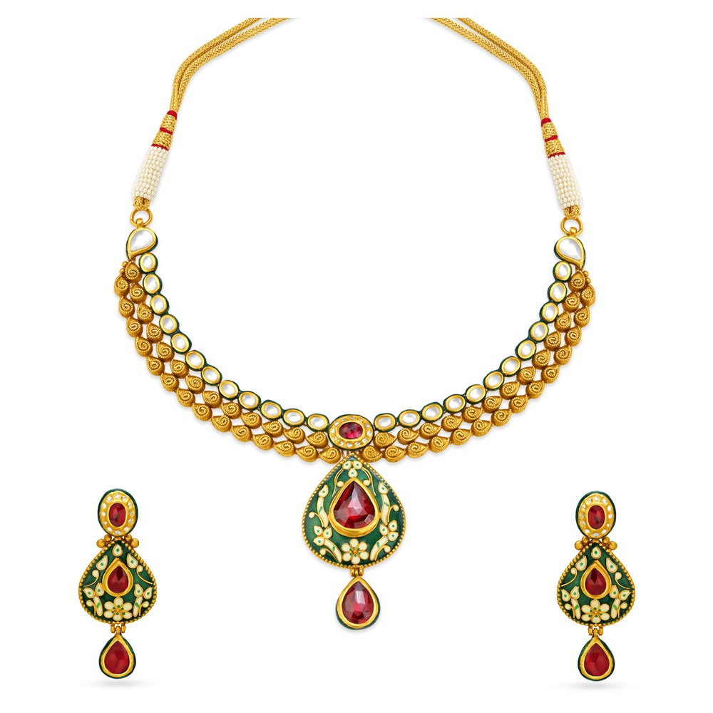 Buy Necklace Set At Best Price | Tanishq UAE